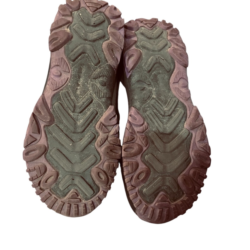 Northside Kids Benton Mid Waterproof Hiking Boots Purple Grey Lace Youth Size 5 - Picture 5 of 9
